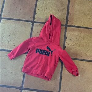 Puma red sweatshirt
